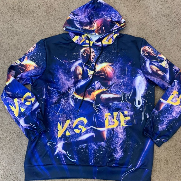 Kobe Bryant (satin like)Hoodie - Picture 1 of 1